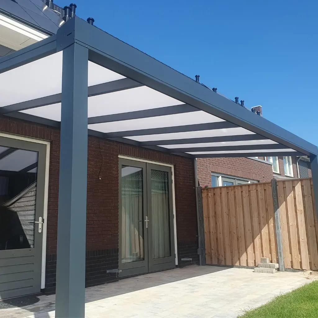 Terrassenüberdachung – Projekt 3, Anbau am Einfamilienhaus